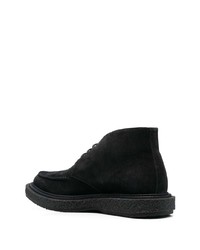 schwarze Chukka-Stiefel aus Wildleder von Officine Creative