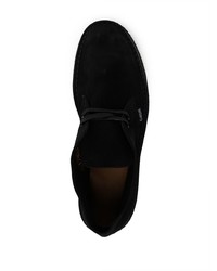 schwarze Chukka-Stiefel aus Wildleder von Comme des Garcons Homme