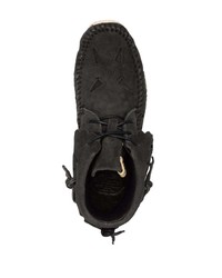 schwarze Chukka-Stiefel aus Wildleder von VISVIM
