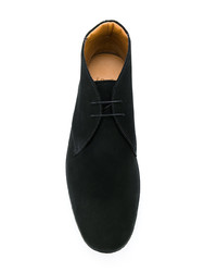 schwarze Chukka-Stiefel aus Wildleder von Car Shoe