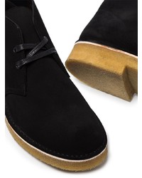 schwarze Chukka-Stiefel aus Wildleder von Clarks Originals