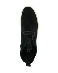 schwarze Chukka-Stiefel aus Wildleder von Clarks Originals