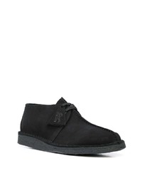 schwarze Chukka-Stiefel aus Wildleder von Clarks Originals