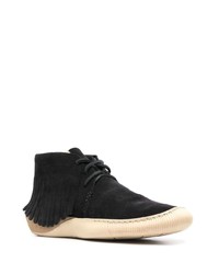 schwarze Chukka-Stiefel aus Wildleder von VISVIM