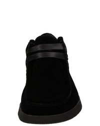 schwarze Chukka-Stiefel aus Wildleder von Grashopper