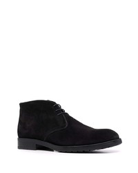 schwarze Chukka-Stiefel aus Wildleder von Bally