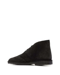 schwarze Chukka-Stiefel aus Wildleder von Clarks Originals