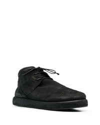 schwarze Chukka-Stiefel aus Wildleder von Marsèll