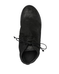 schwarze Chukka-Stiefel aus Wildleder von Marsèll