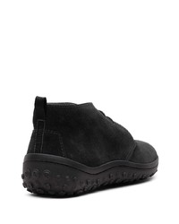 schwarze Chukka-Stiefel aus Wildleder von Car Shoe