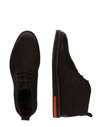 schwarze Chukka-Stiefel aus Wildleder von Superdry