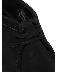 schwarze Chukka-Stiefel aus Wildleder von Clarks Originals