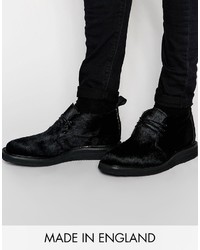 schwarze Chukka-Stiefel von Asos