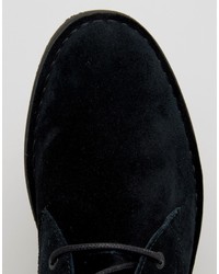 schwarze Chukka-Stiefel von Lacoste