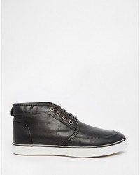 schwarze Chukka-Stiefel von Asos