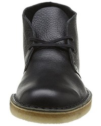 schwarze Chukka-Stiefel von Clarks Originals