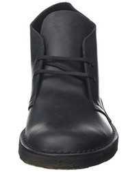 schwarze Chukka-Stiefel von Clarks Originals