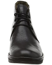 schwarze Chukka-Stiefel von Fly London