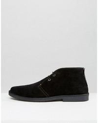 schwarze Chukka-Stiefel von Ben Sherman