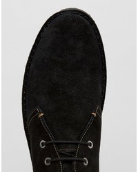 schwarze Chukka-Stiefel von Ben Sherman