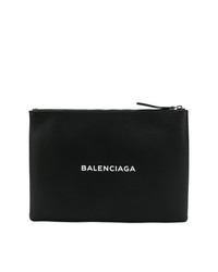 schwarze Clutch Handtasche von Balenciaga