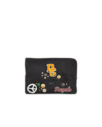 schwarze Clutch Handtasche von Dolce & Gabbana