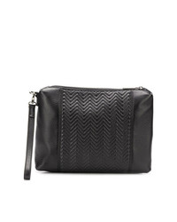 schwarze Clutch Handtasche von Giorgio Armani