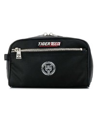 schwarze Clutch Handtasche von Plein Sport