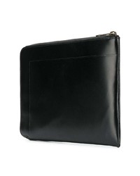 schwarze Clutch Handtasche von Maison Margiela