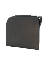 schwarze Clutch Handtasche von Rick Owens