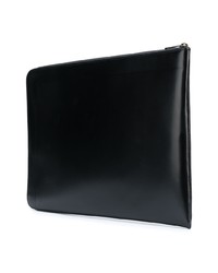 schwarze Clutch Handtasche von Maison Margiela