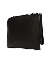 schwarze Clutch Handtasche von Rick Owens