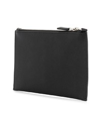 schwarze Clutch Handtasche von Prada