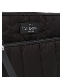 schwarze Clutch Handtasche von Valentino