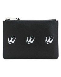 schwarze Clutch Handtasche von McQ Alexander McQueen