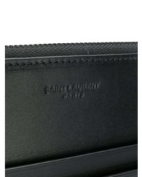 schwarze Clutch Handtasche von Saint Laurent