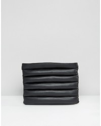 schwarze Clutch von Asos