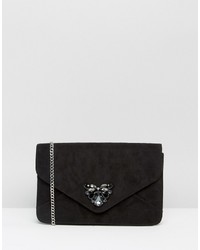 schwarze Clutch von Carvela