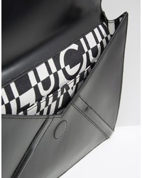 schwarze Clutch von Lulu Guinness