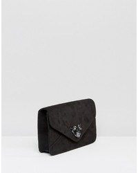 schwarze Clutch von Carvela