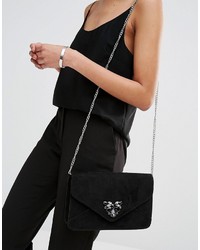 schwarze Clutch von Carvela