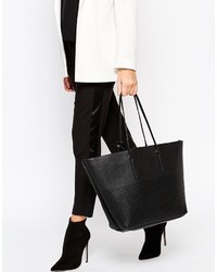 schwarze Clutch von Asos