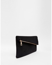 schwarze Clutch von Asos