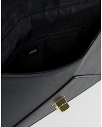 schwarze Clutch von Asos