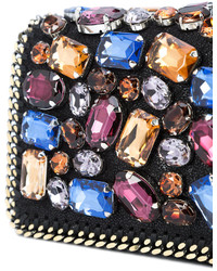 schwarze Clutch von Stella McCartney