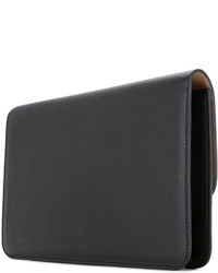 schwarze Clutch von Alexander McQueen