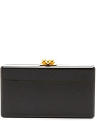 schwarze Clutch von Edie Parker