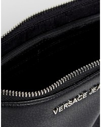 schwarze Clutch von Versace