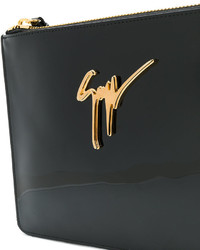 schwarze Clutch von Giuseppe Zanotti Design