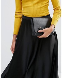 schwarze Clutch von Asos